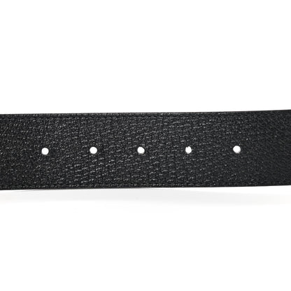 Gucci Textured Calfskin Double G 40mm Belt 85 34 Black 5 of 5