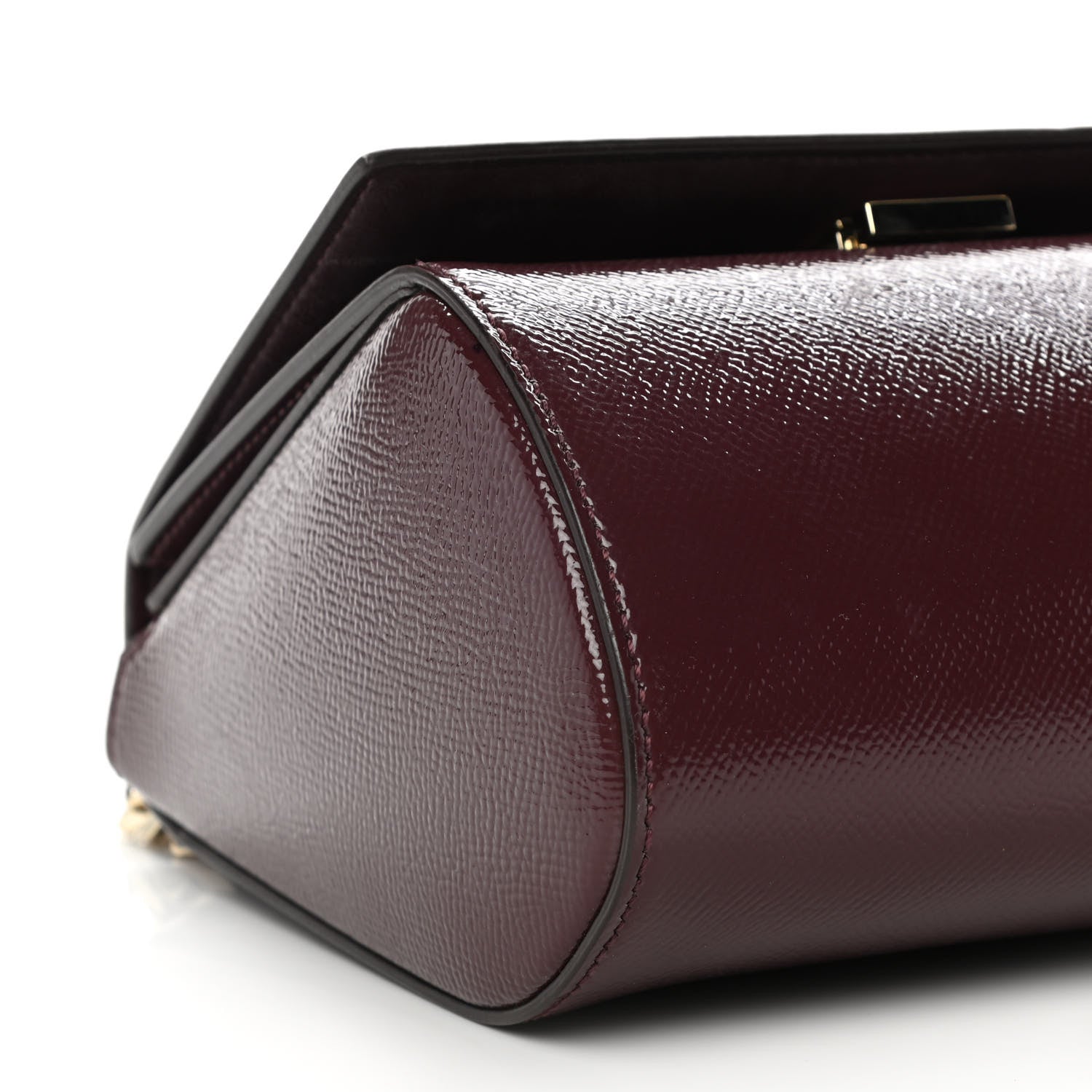 Givenchy Textured Calfskin Mini Pandora Box Chain Crossbody Bag Oxblood 9 of 12