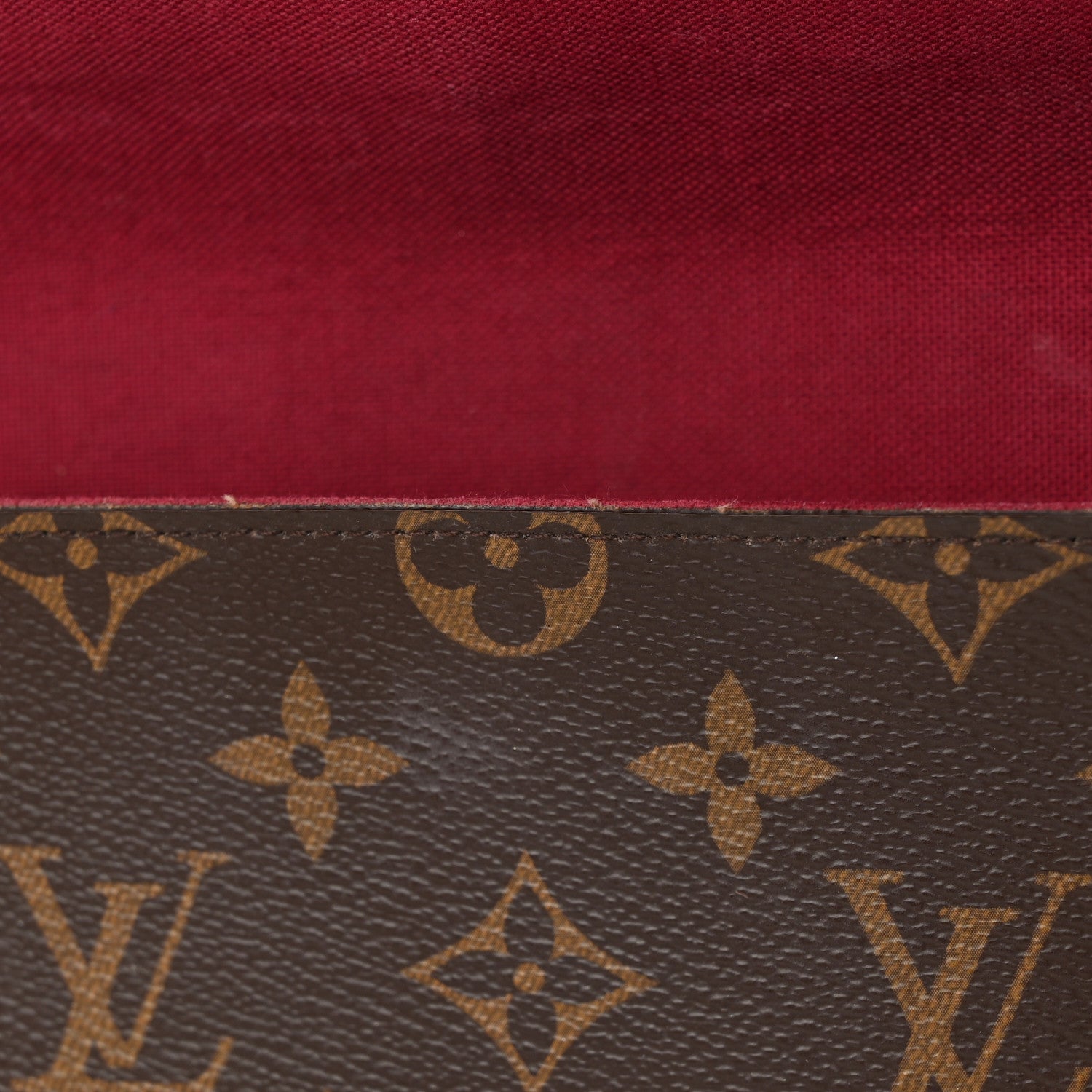 Louis Vuitton Monogram Pochette Felicie Chain Wallet Fuchsia 17 of 24