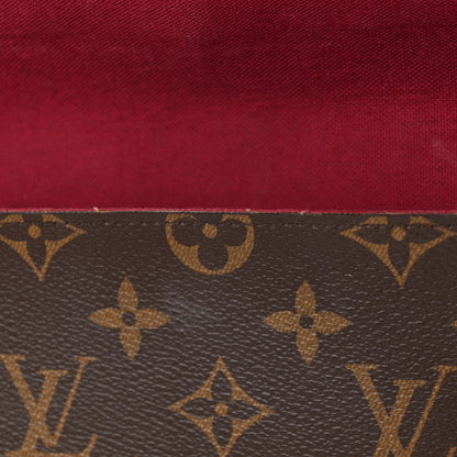 Louis Vuitton Monogram Pochette Felicie Chain Wallet Fuchsia 17 of 24