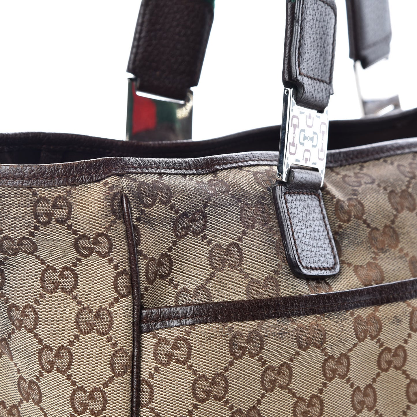 GG Monogram Pop Tote Brown