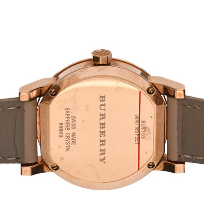 Burberry Stainless Steel Calfskin 33mm The City Quartz Watch Nude BU9109 4 of 5