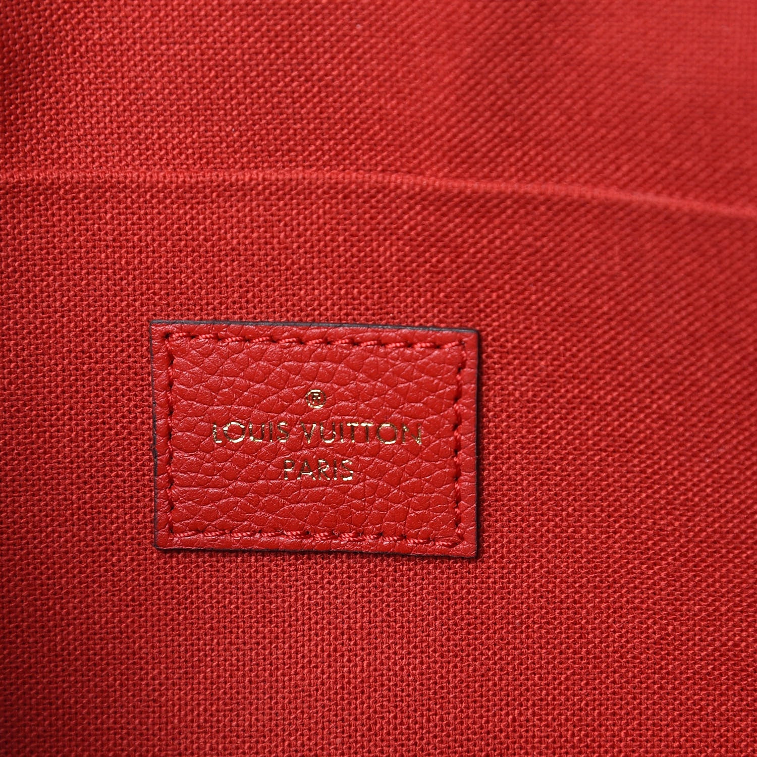 Louis Vuitton Empreinte Pochette Felicie Chain Wallet Cherry 7 of 13