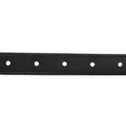 Gucci Calfskin Double G 20mm Belt 85 34 Black 4 of 5