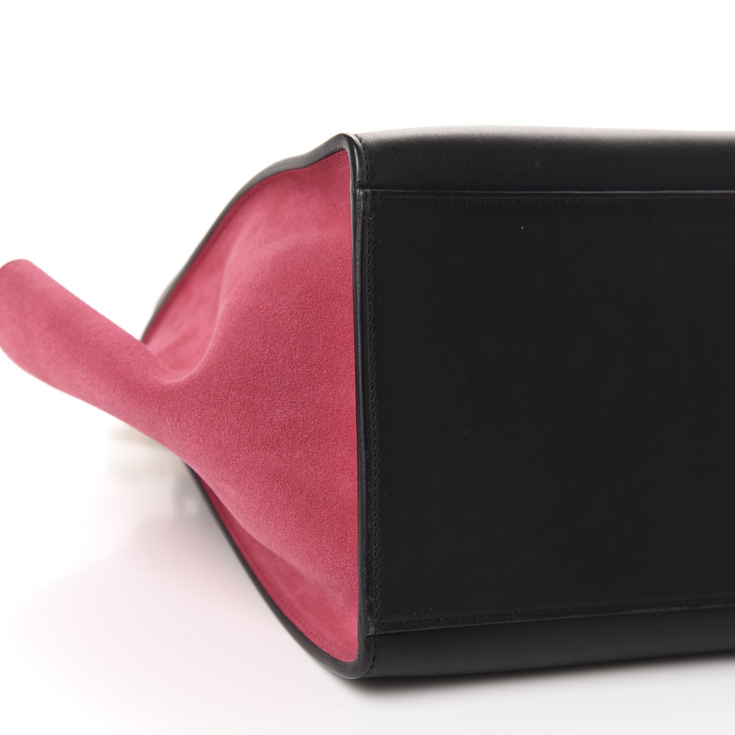 Celine Smooth Calfskin Suede Medium Tri-Color Trapeze Pink 6 of 9