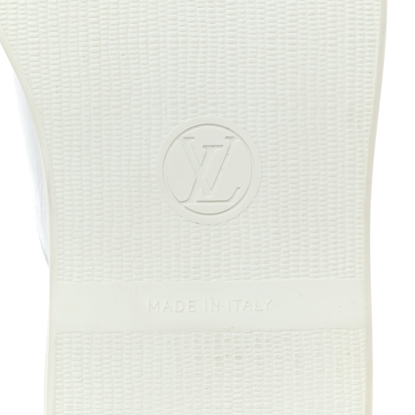 Calfskin Monogram Matchpoint Sneakers 38 White
