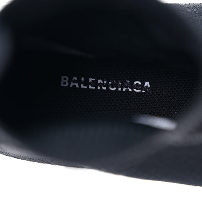 Balenciaga Neoprene Knit Womens Speed Sneakers 35 Black White 6 of 16