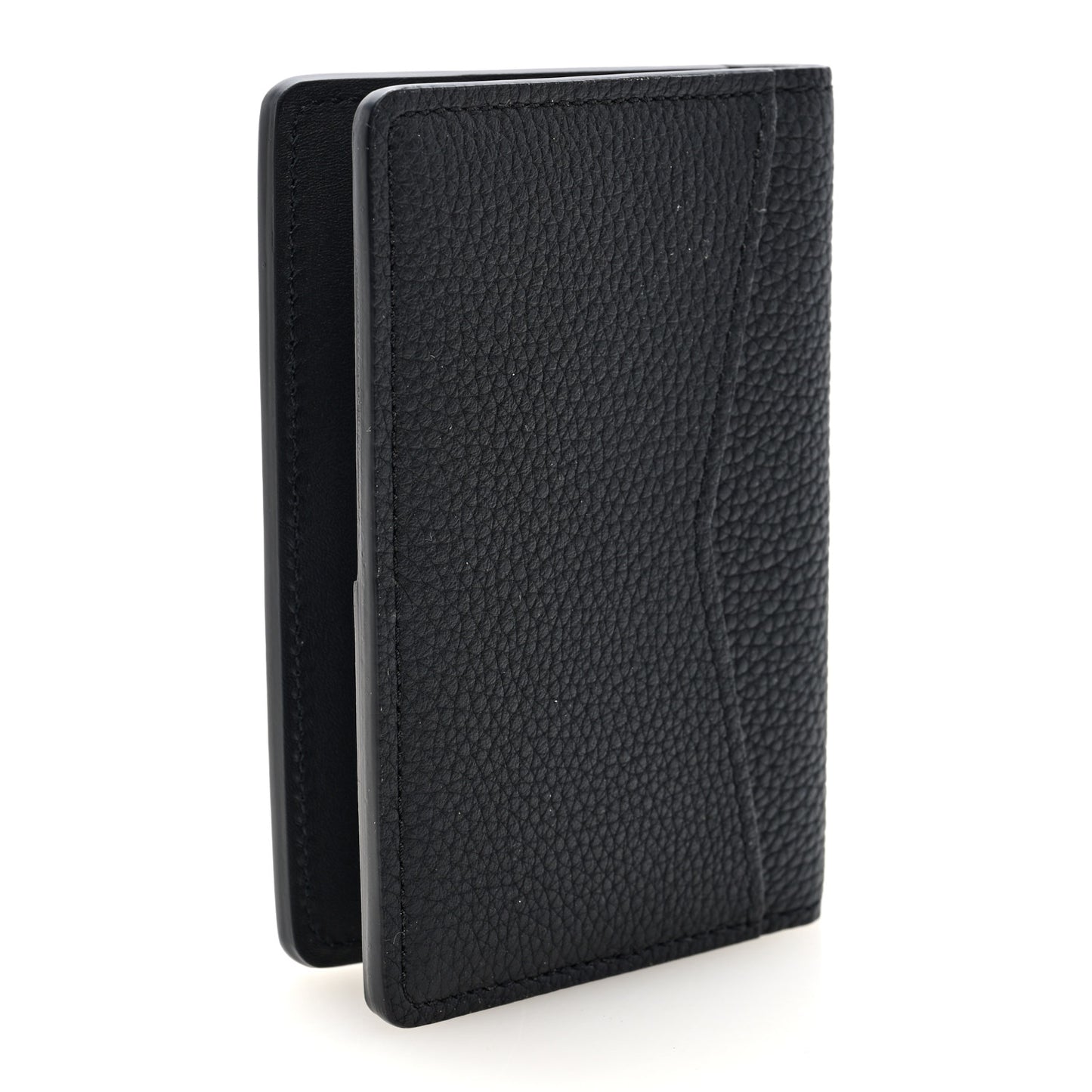 Millesime Calfskin Monogram Pocket Organizer Black