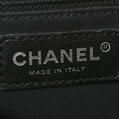 Chanel Calfskin Cerf Executive Shopper Tote Black 6 of 11