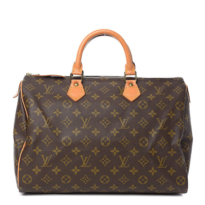 Louis Vuitton Monogram Speedy 35 1 of 15