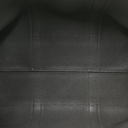 Moynat Taurillon Gex Calfskin Duo Reversible Tote Greige Zinc 6 of 11