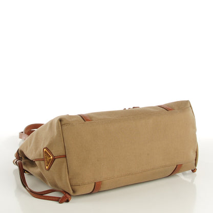 Prada Jacquard Logo Tote Corda Bruciato 4 of 8