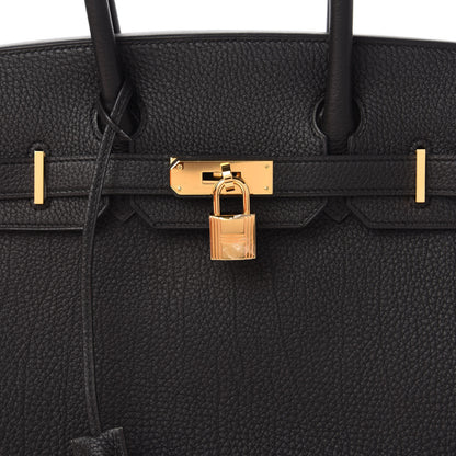 Hermes Togo Birkin 30 Black 10 of 11
