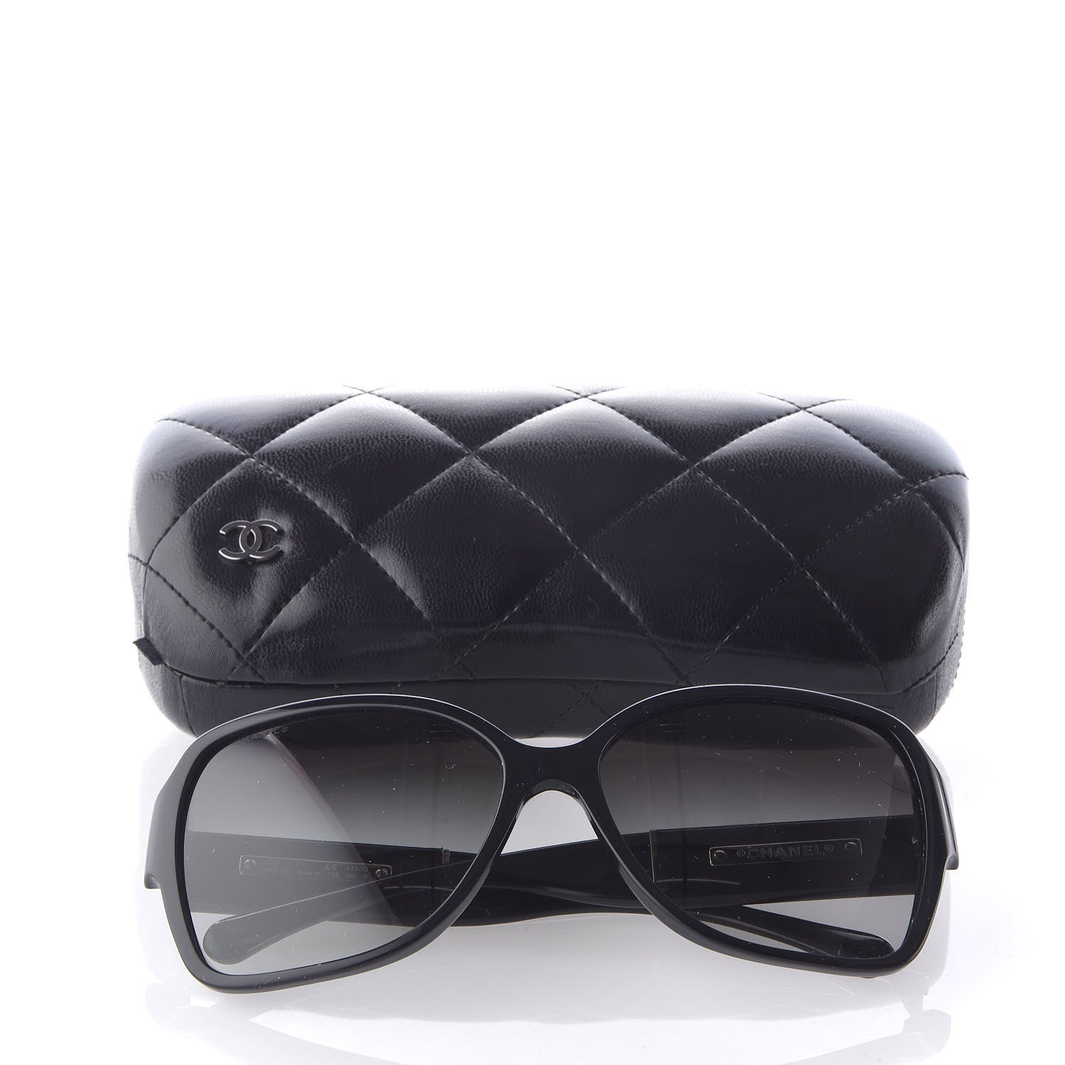 Chanel Square Summer CC Sunglasses 5230Q Black 7 of 7
