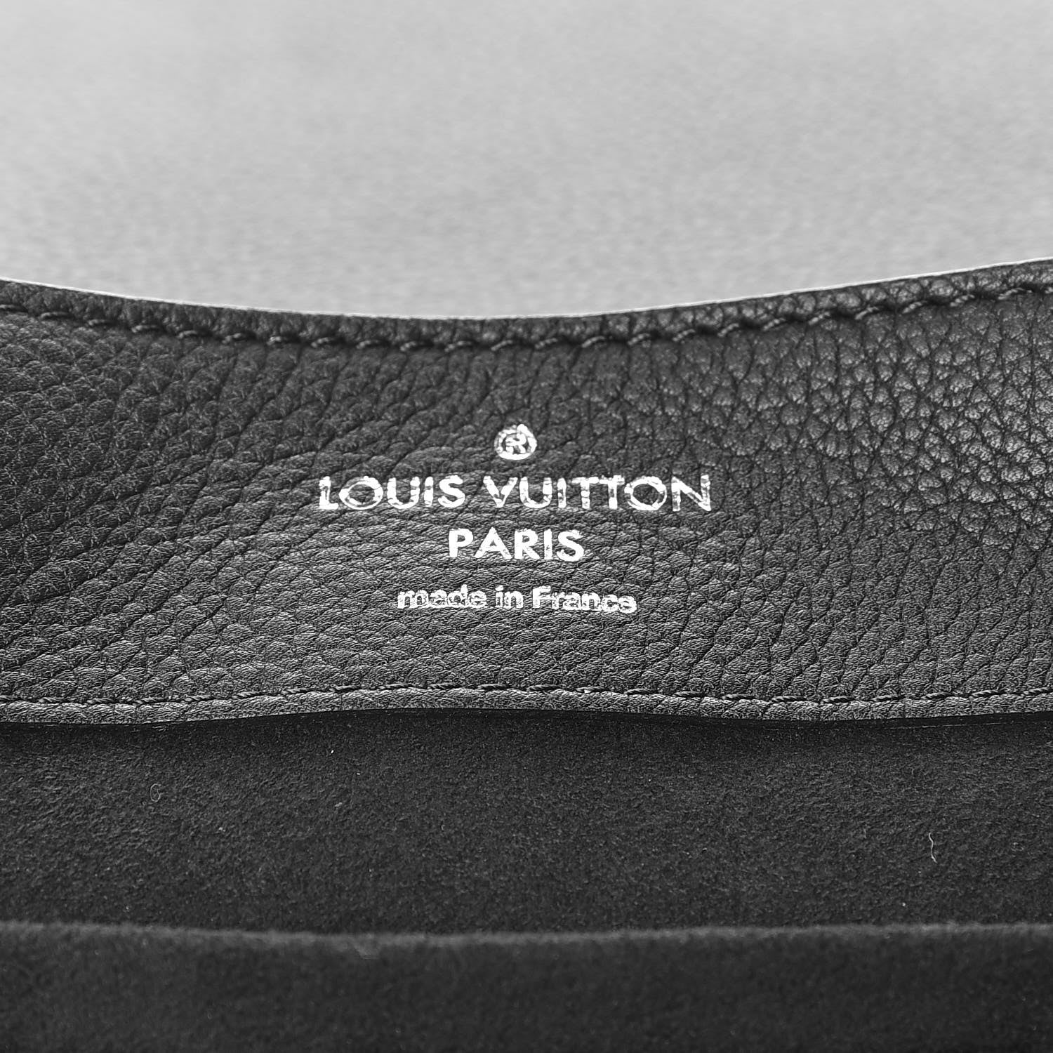 Louis Vuitton Calfskin Lockme Backpack Black 6 of 13