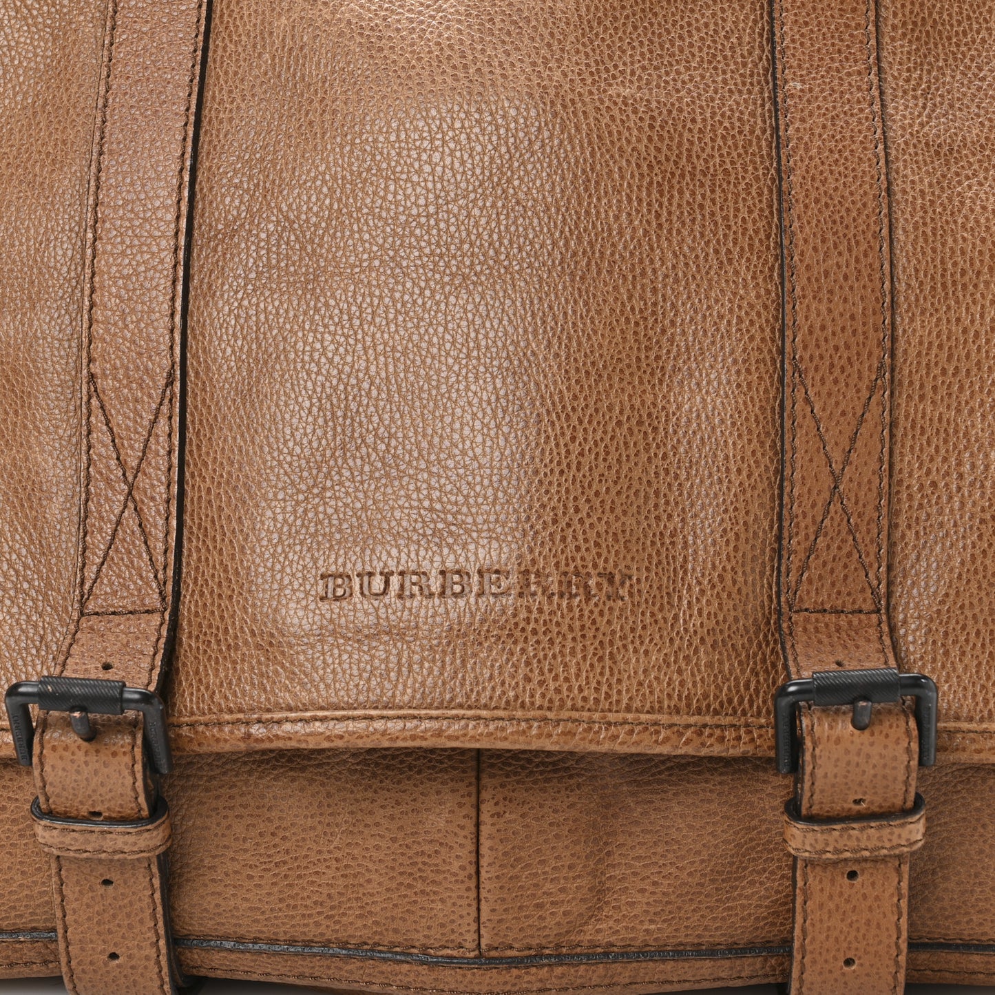 Calfskin Messenger Bag Tan
