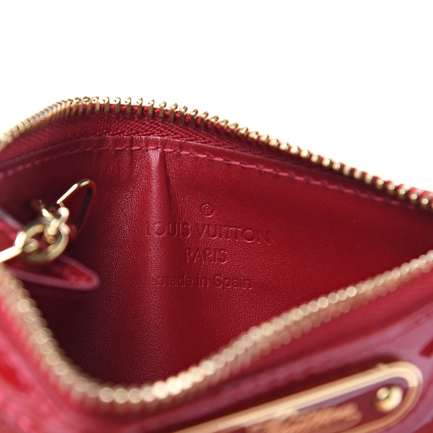 Vernis Key Pouch Pomme D'Amour