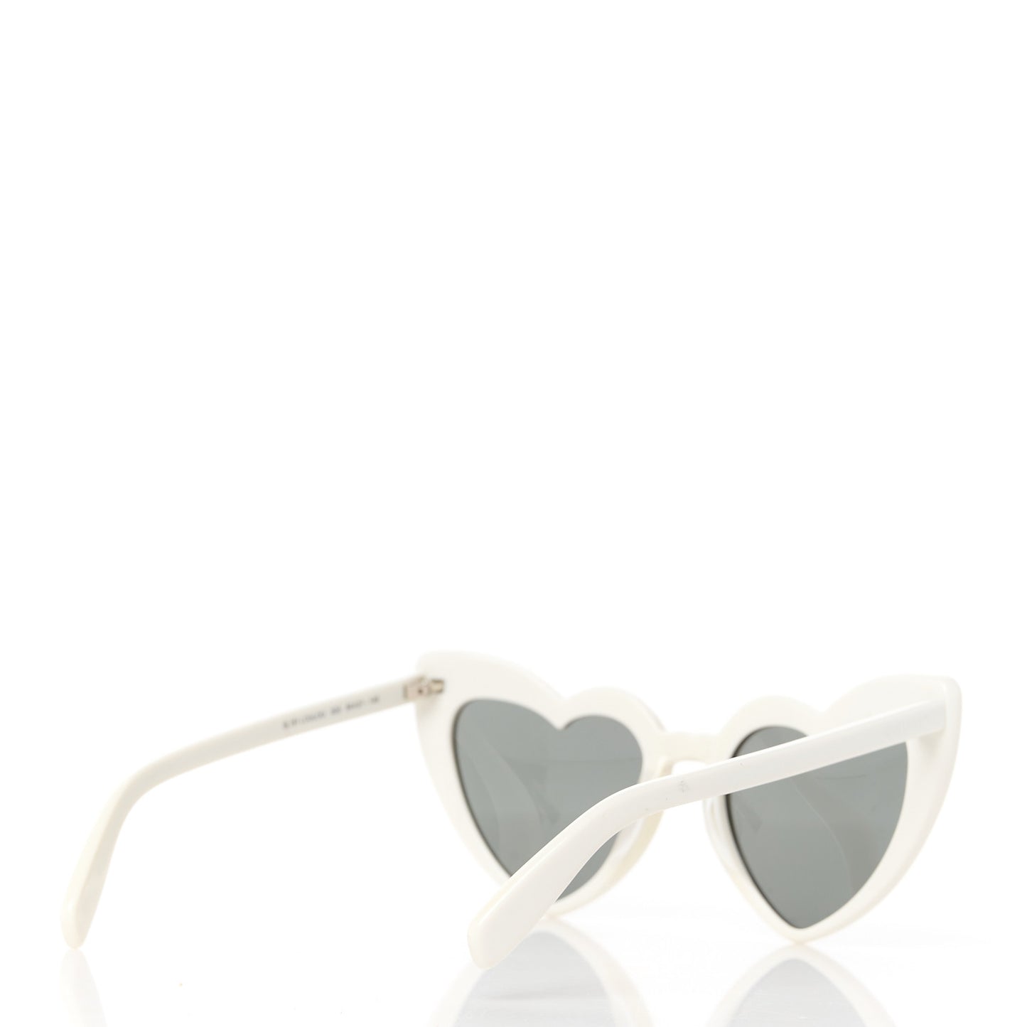 Acetate Heart Frame Loulou SL181 Sunglasses White