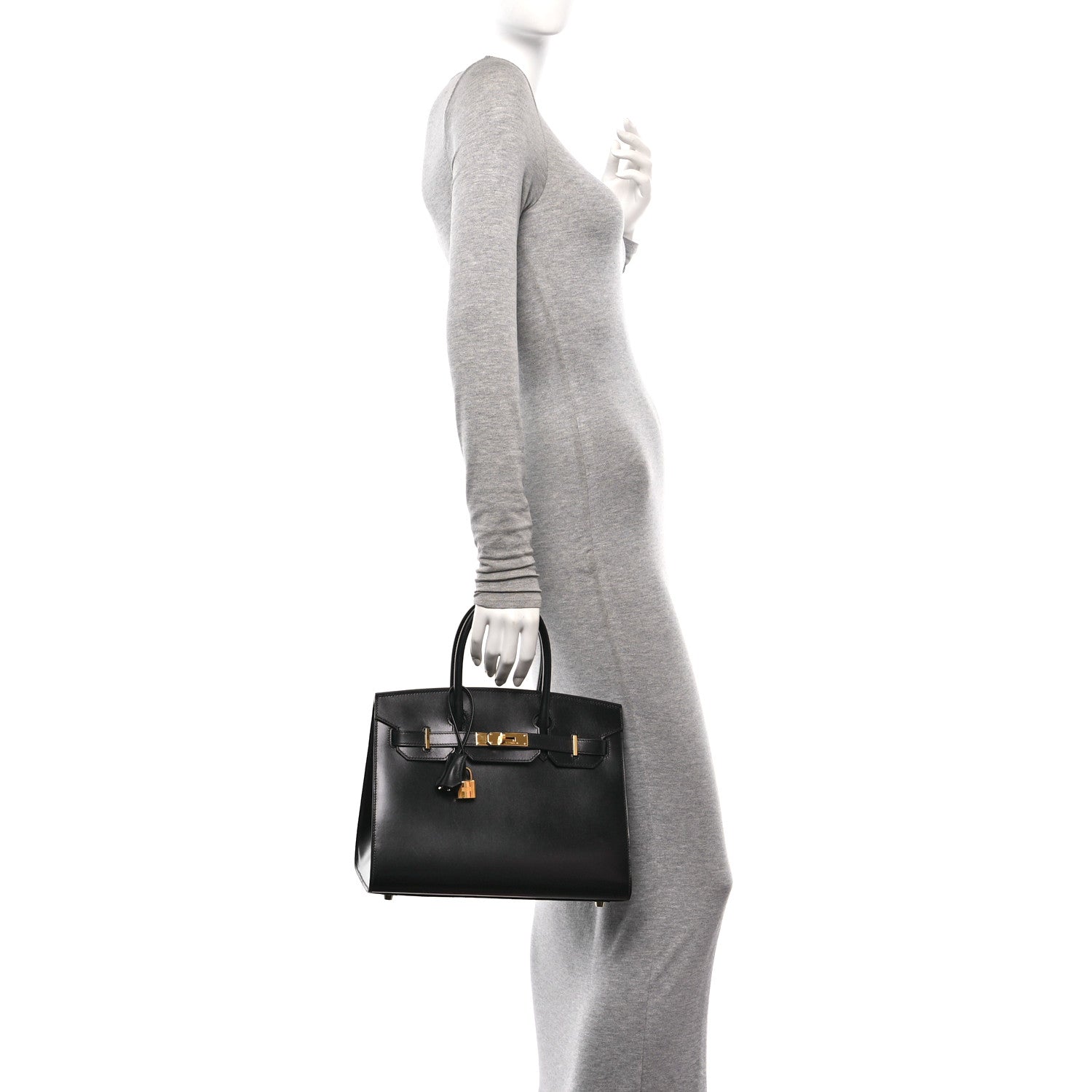 Hermes Box Birkin Sellier 30 Black 2 of 11