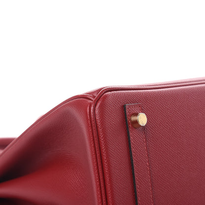 Hermes Epsom Birkin 30 Rouge Grenat 29 of 33