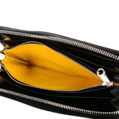 Goyard Goyardine Matignon Zip Around GM Wallet Black 8 of 8