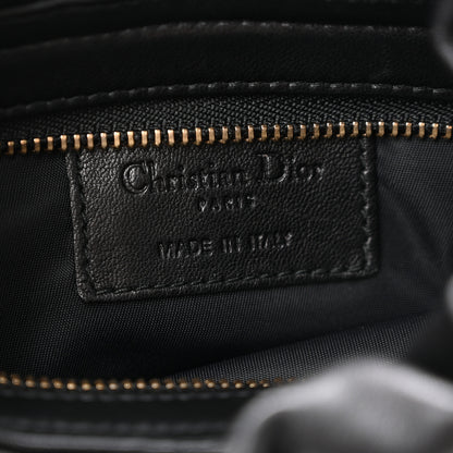 Christian Dior Gaufre Lambskin Cannage Delices Mini Bag Black 6 of 10
