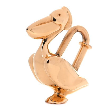 Hermes Pelican Cadena Lock Gold 1 of 4