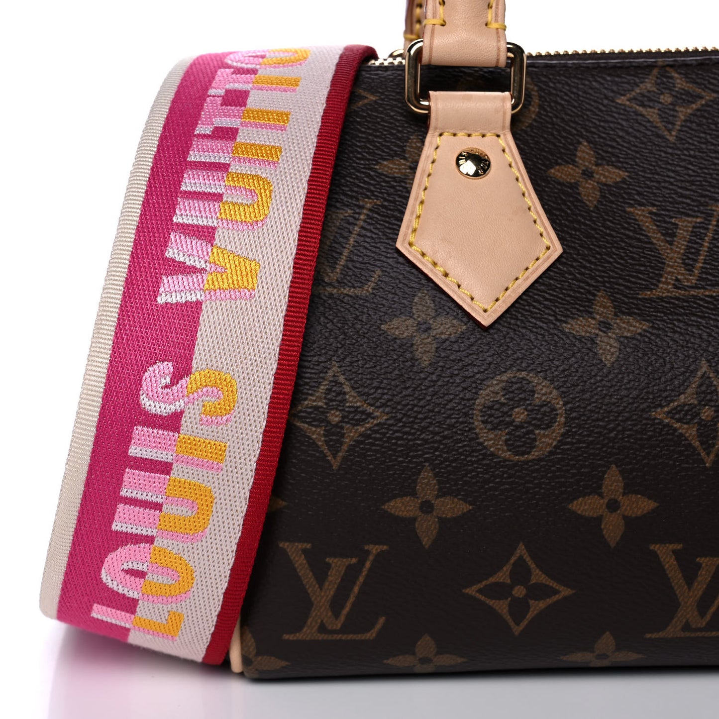 Monogram Speedy Bandouliere 20 Fuchsia