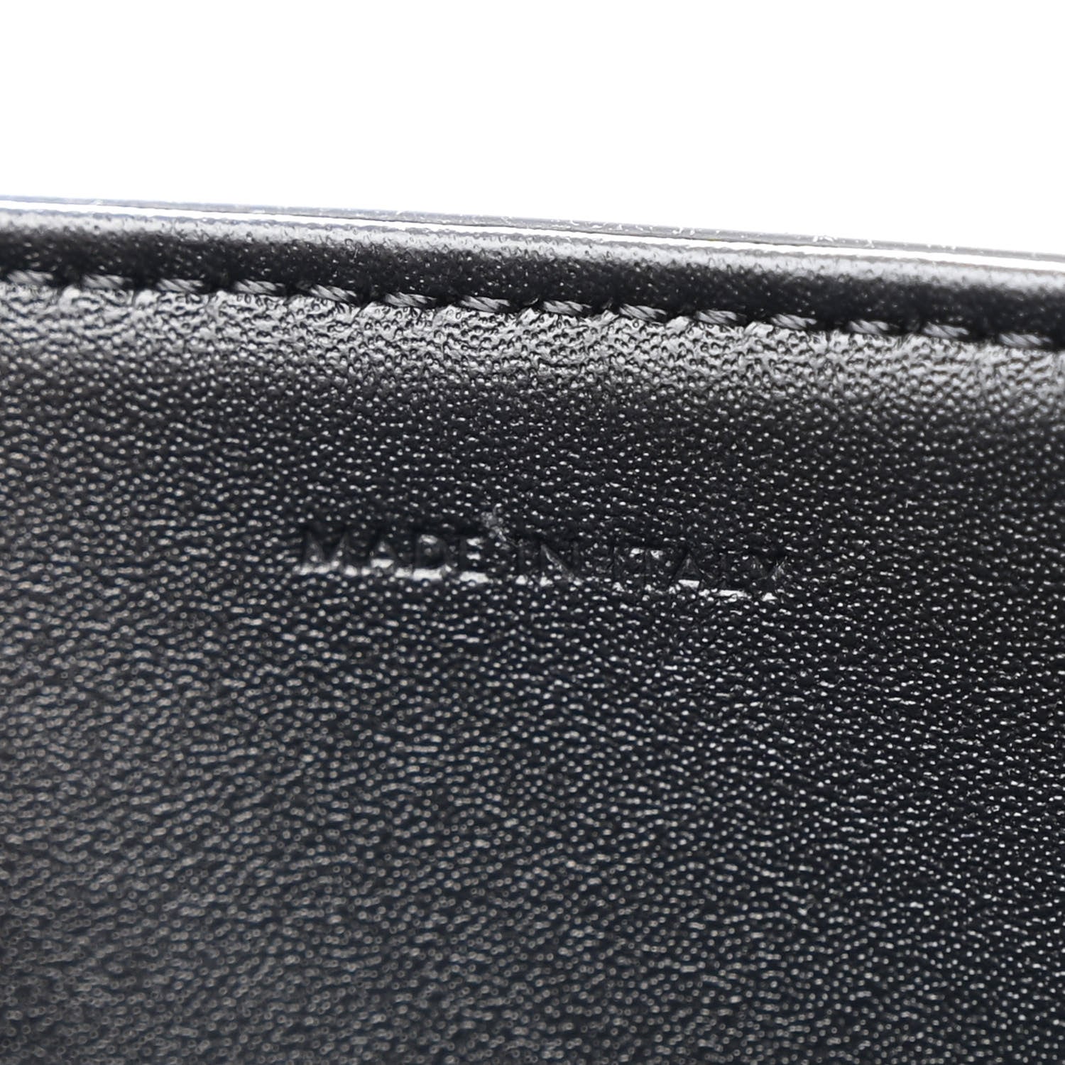 Celine Shiny Calfskin Medium Triomphe Black 7 of 12