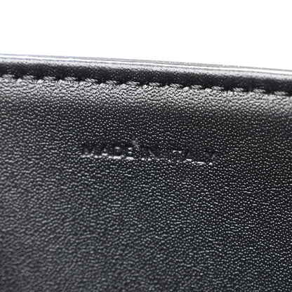 Celine Shiny Calfskin Medium Triomphe Black 7 of 12