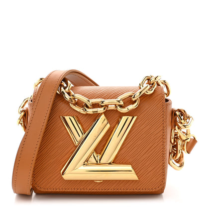 Louis Vuitton Epi Twist Lock Shoulder Bag XL Cipango 2 of 11