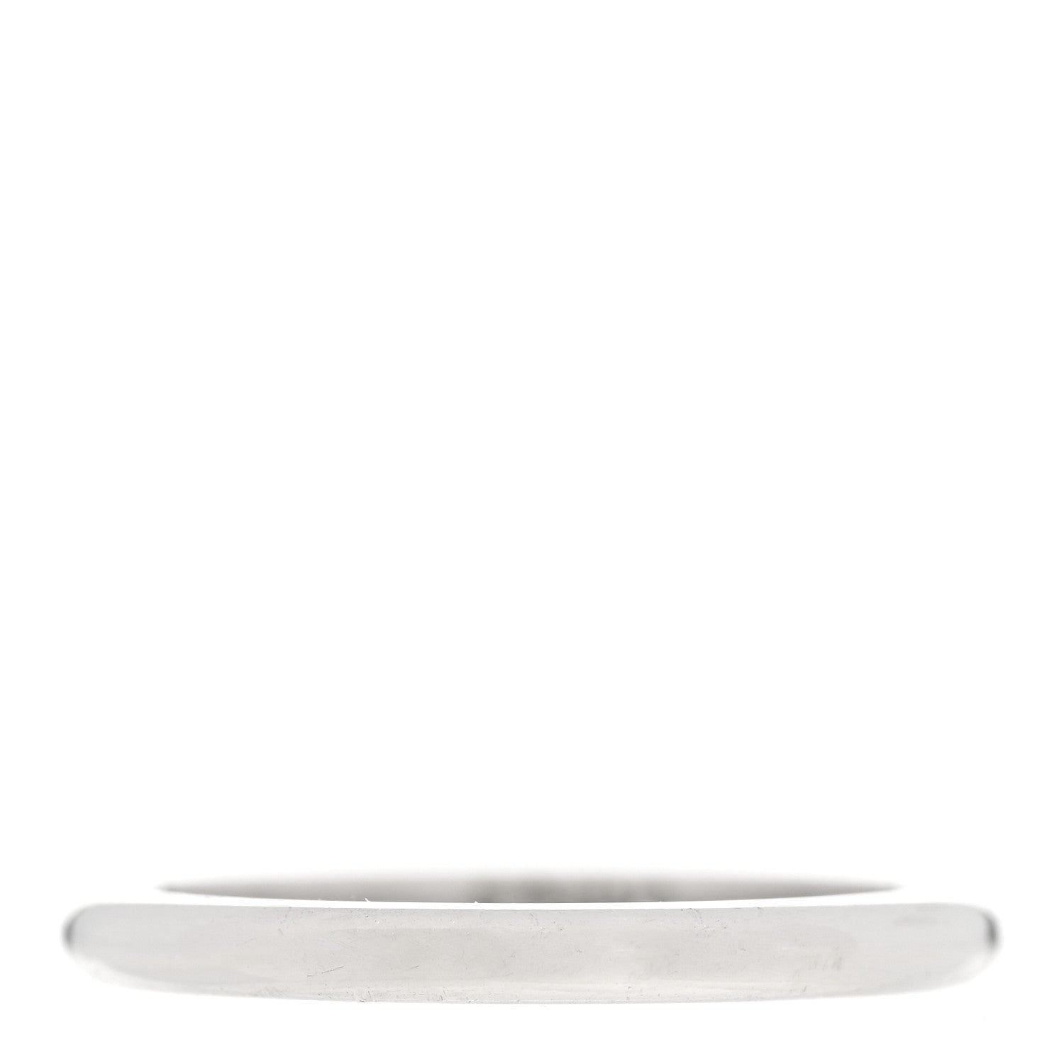 Tiffany Platinum Diamond 2mm Classic Wedding Band Ring 47 4.25 3 of 4