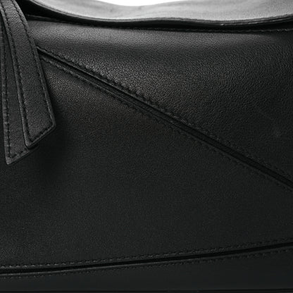 Loewe Calfskin Small Puzzle Bag Black 7 of 12