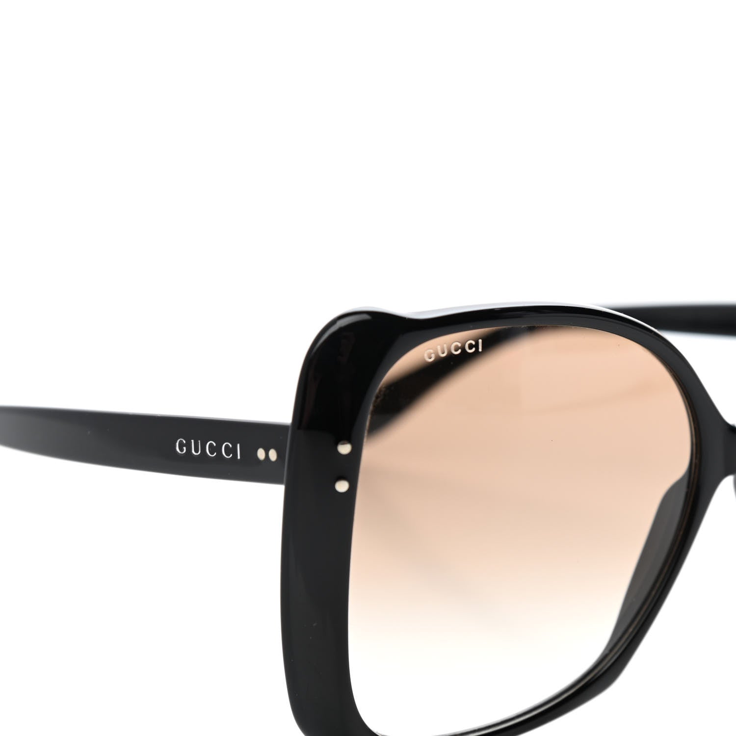 Gucci Acetate Oversize Square Frame Sunglasses GG0471S Black 7 of 8