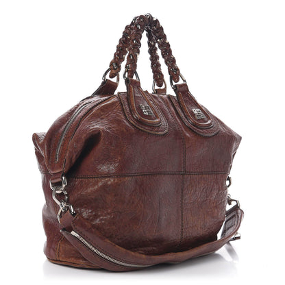 Givenchy Wrinkled Lambskin Medium Chain Wrap Nightingale Brown 4 of 10