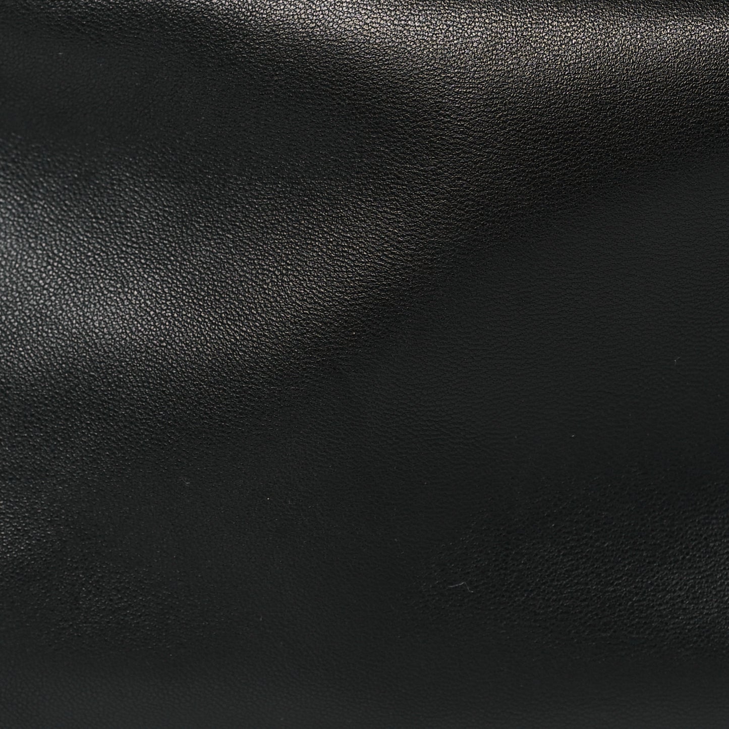 Lambskin Mini Scrunchie Bag Black