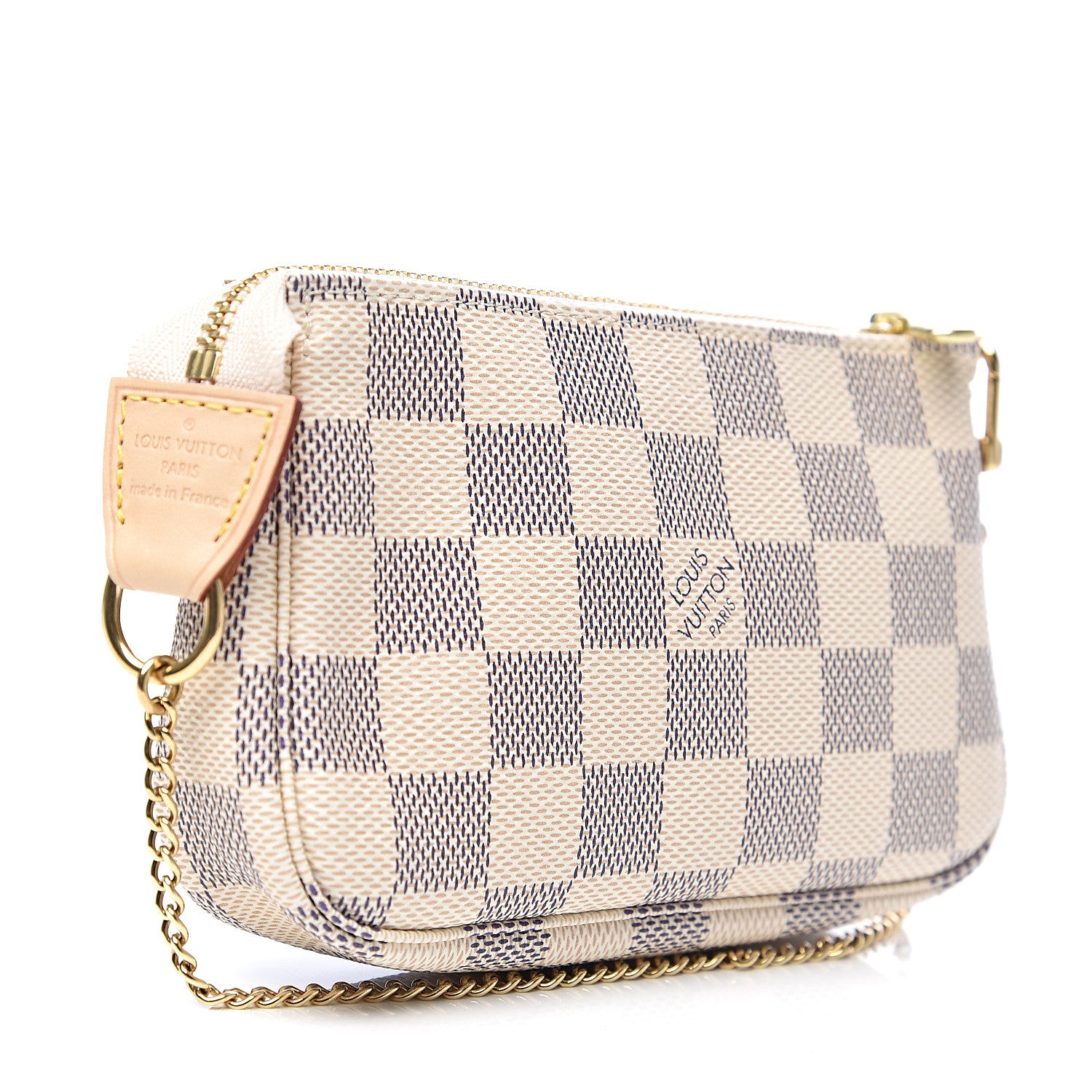 Louis Vuitton Damier Azur Mini Pochette Accessories 2 of 6