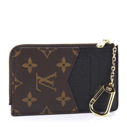 Louis Vuitton Monogram Recto Verso Card Holder Black 3 of 10