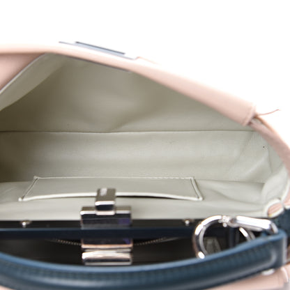 Fendi Nappa Colorblock Mini Peekaboo Iconic Satchel Soap Amazzonia Opal 5 of 11