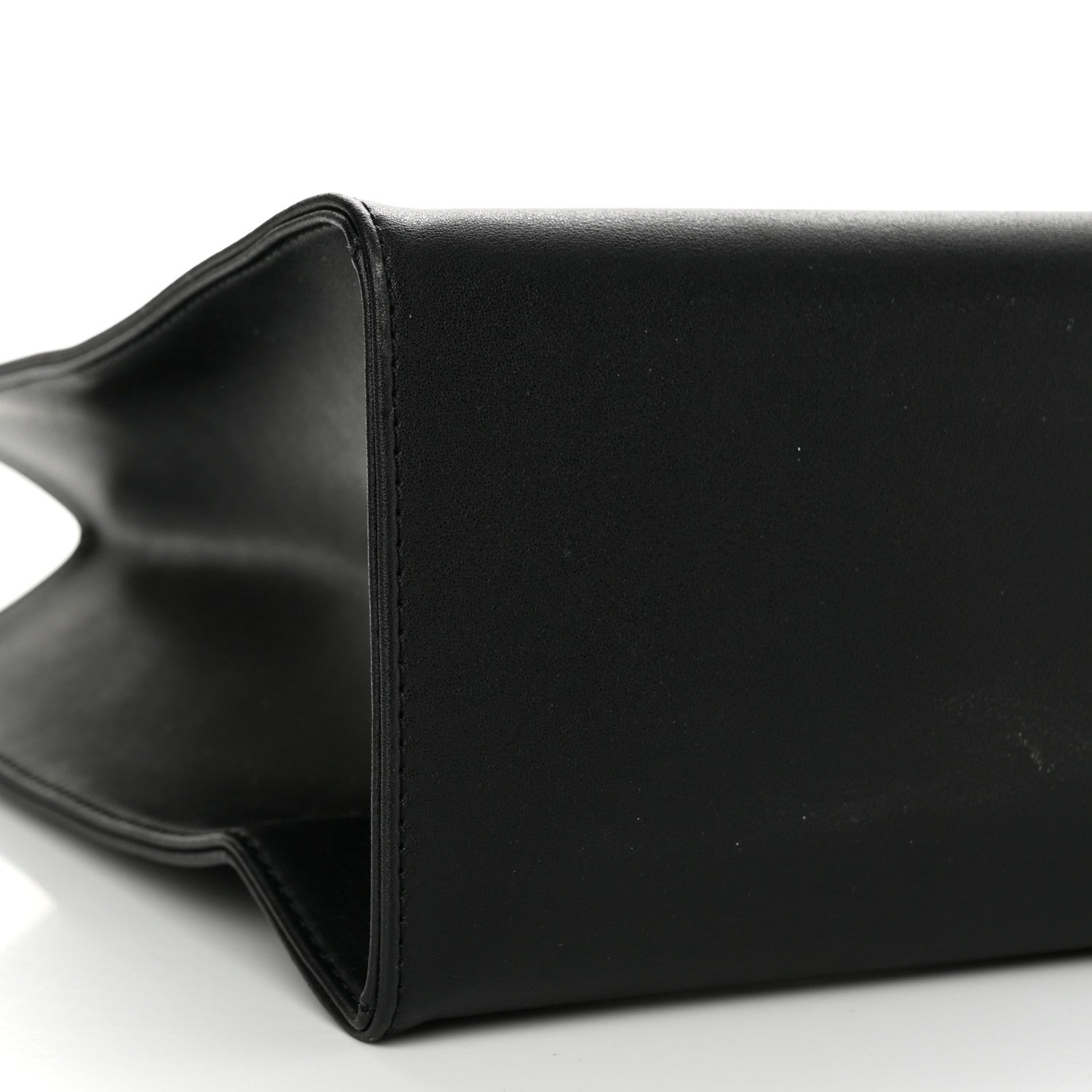 Telfar Vegan Leather Medium Shopping Bag Black 9 of 10