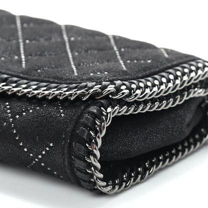 Stella McCartney Shaggy Deer Quilted Studded Falabella Crossbody Black 10 of 10