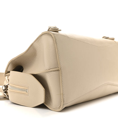 Balenciaga Grained Calfskin Neo Classic Silver Hardware S City Cream 9 of 15