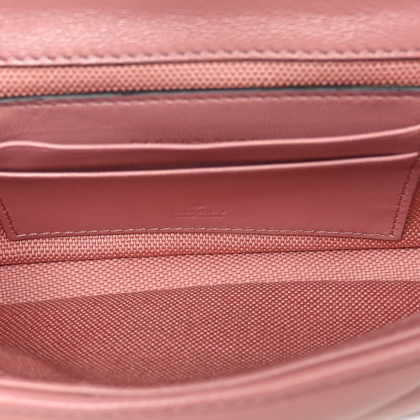 Calfskin Matelasse Double G Studs Mini Torchon GG Marmont Shoulder Bag Porcelain Rose