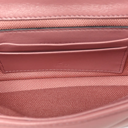Gucci Calfskin Matelasse Double G Studs Mini Torchon GG Marmont Shoulder Bag Porcelain Rose 6 of 12