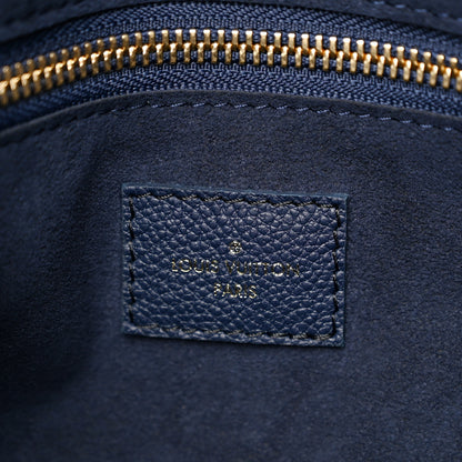 Louis Vuitton Empreinte Monogram Giant Neverfull MM Navy 6 of 9