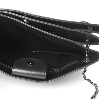 Chanel Iridescent Calfskin CC East West Shopping Tote Grey 7 of 12