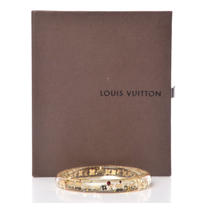 Louis Vuitton Resin Swarovski Inclusion Bracelet PM Transparent 4 of 4
