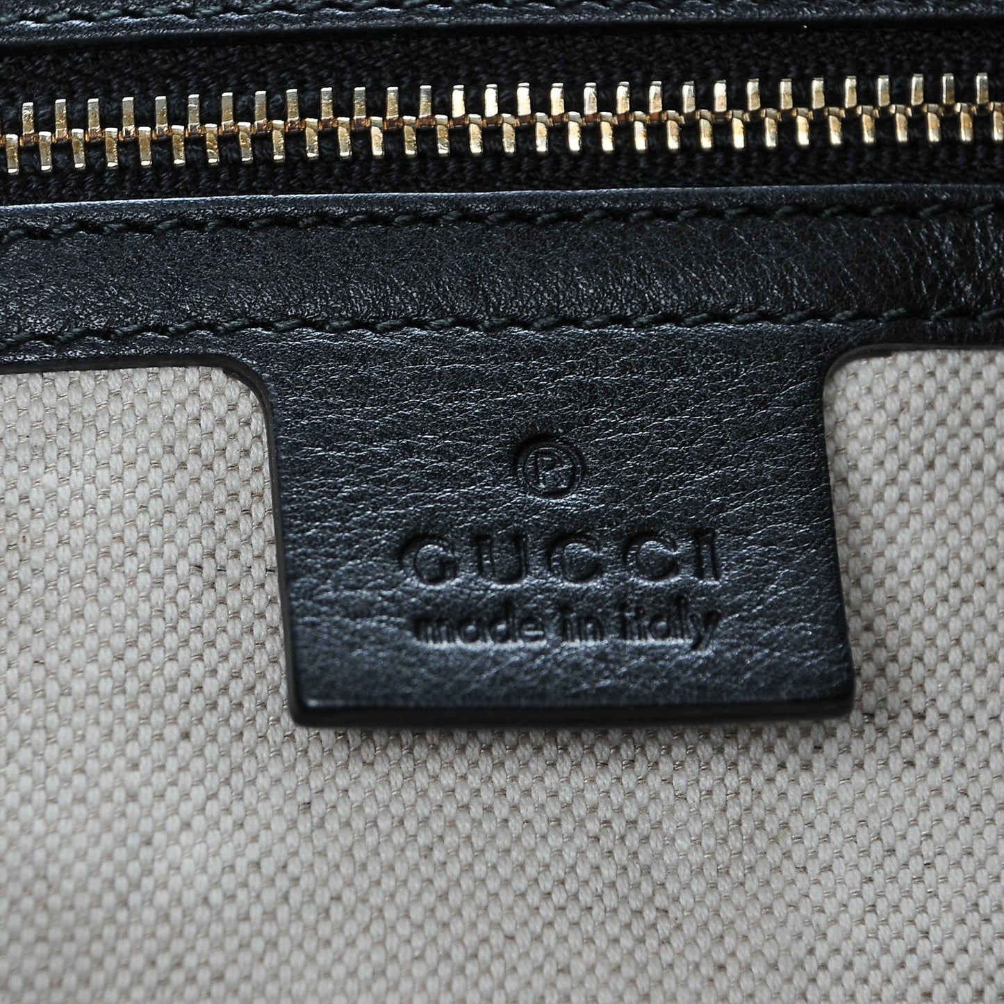 Guccissima Medium Emily Shoulder Bag Black