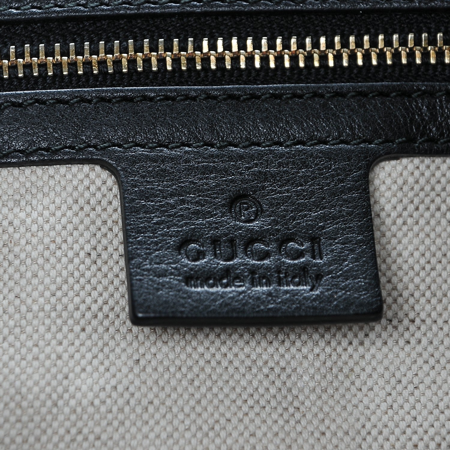Gucci Guccissima Medium Emily Shoulder Bag Black 6 of 7