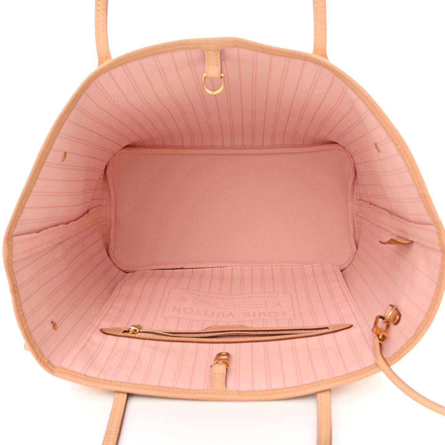 Damier Azur Neo Neverfull MM Rose Ballerine